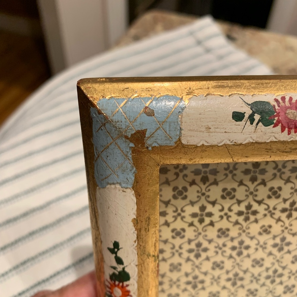 Vintage Florentine Italian picture frame - Picture 2 of 6